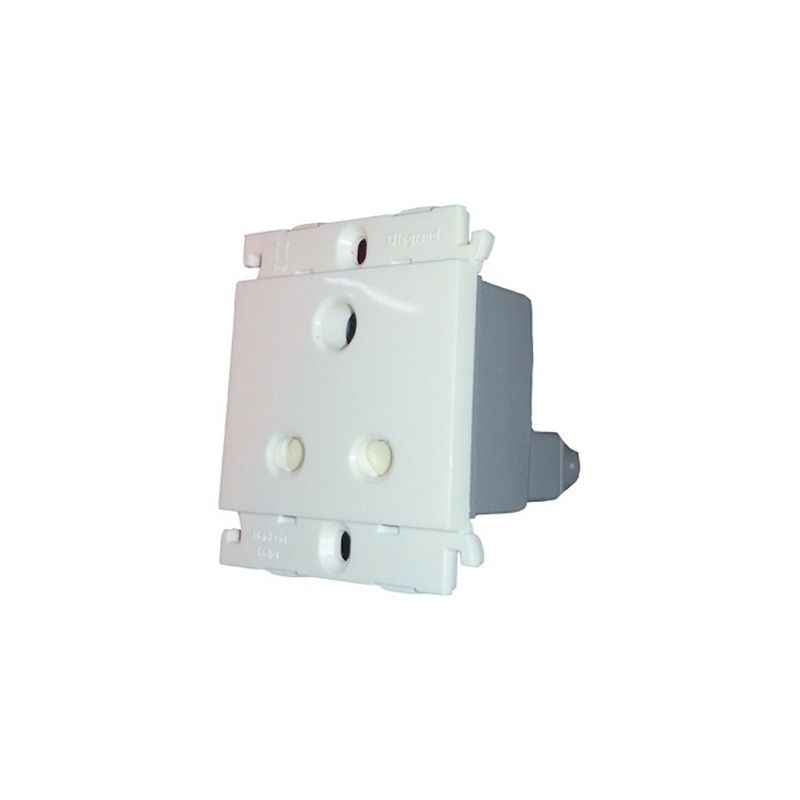 Buy Legrand Mylinc 6A - 2/3 Pin 2M Combine Socket, 6755 50 (Pack Of 10 ...