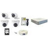 Hikvision Full HD 2MP Cameras Combo Kit (HIK2MP2D2B1TBHDIP/IRP-ECO Camera)