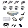 Hikvision 2MP 4 Pcs Dome & 4 Pcs Bullet Camera with 8 Channel DVR Kit, MNG104