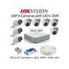 Hikvision 8 Cameras 1MP with 16 Channel DVR Combo Kit