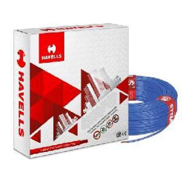 HavellsLifeLine Plus WHFFDNBG1070 HRFR PVC Insulated Flexible Cable Single Core 70 Sq. mm - Blue