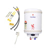 Buy Candes Perfecto Metal 10L 2kW Ivory Storage Water Heater with Installation Kit
