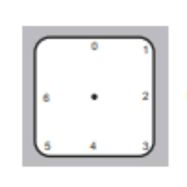 L&T 3 Pole 63A 6 Way Multi Step Switch with off, 61103