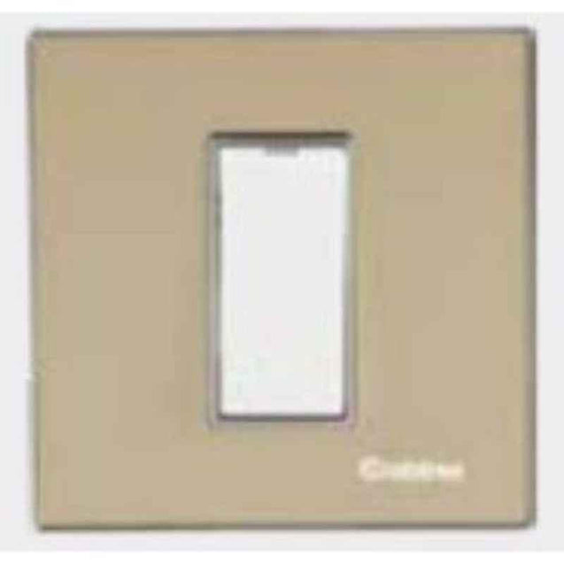 Crabtree Murano 2 Module Camel Gold Azure Modular Combined Plate, ACMPGOLV02 (Pack of 5)