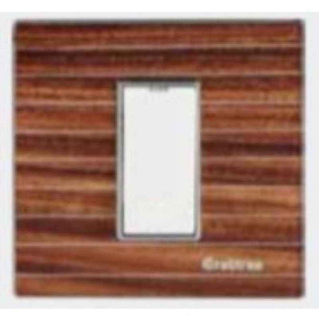 Crabtree Murano 2 Module Classy Wood Azure Modular Combined Plate, ACMPGCDV02 (Pack of 5)