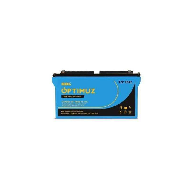 HBL 65Ah 12V SMF VRLA Battery, OPTI 65