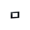 Legrand Arteor 4 Module Graphite Square Cover Plate With Frame, 5757 32 (Pack of 5)