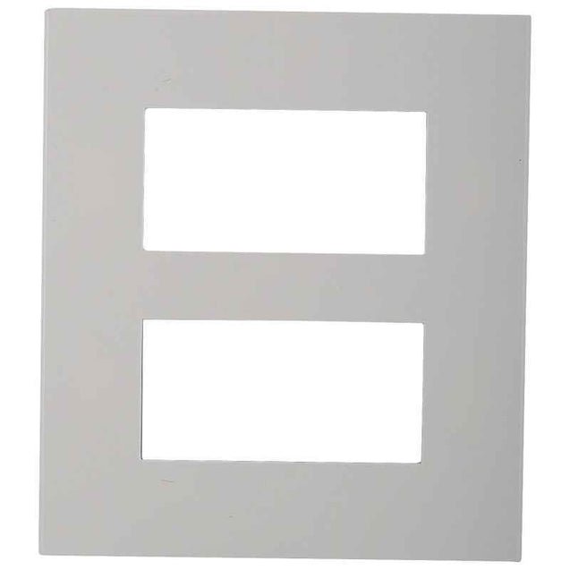 Legrand Arteor White Cover Plates With Frame White Plate-2X4 Module, 5757 60, (Pack of 3)