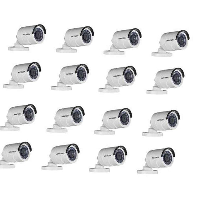 Hikvision 16 Pcs 2 MP Regular Cctv Bullet Cameras, DS-2CE1AD0T-IRPF