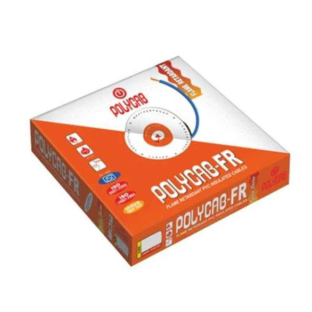 Polycab 35 Sqmm Single Core FRLS White Copper Unsheathed Flexible Cable, Length: 100 m