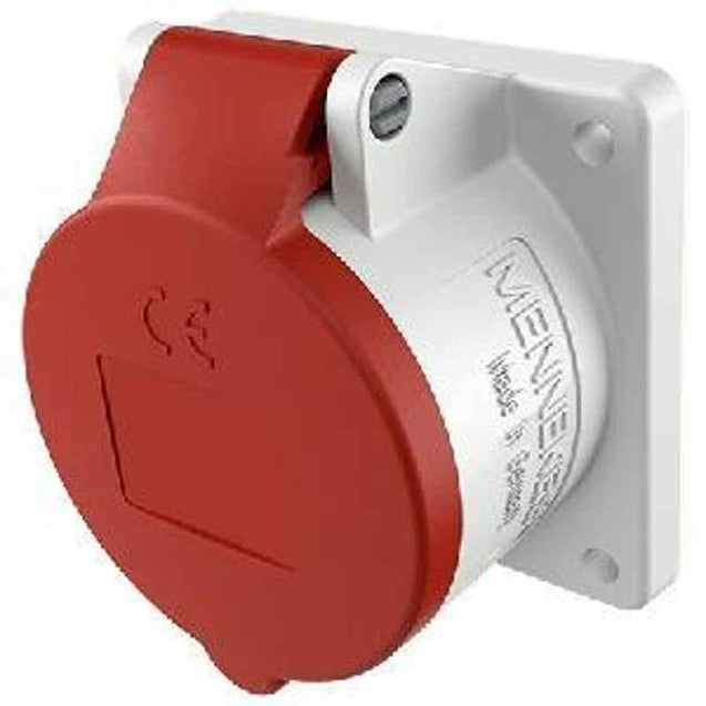 Mennekes 1385 Standard 16 A Panel Mounted Receptacle 5p 400V