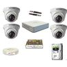 Hikvision Full HD 2MP 4 CCTV Cameras & 4CH HD DVR Kit with Hard Disk, PRS-040