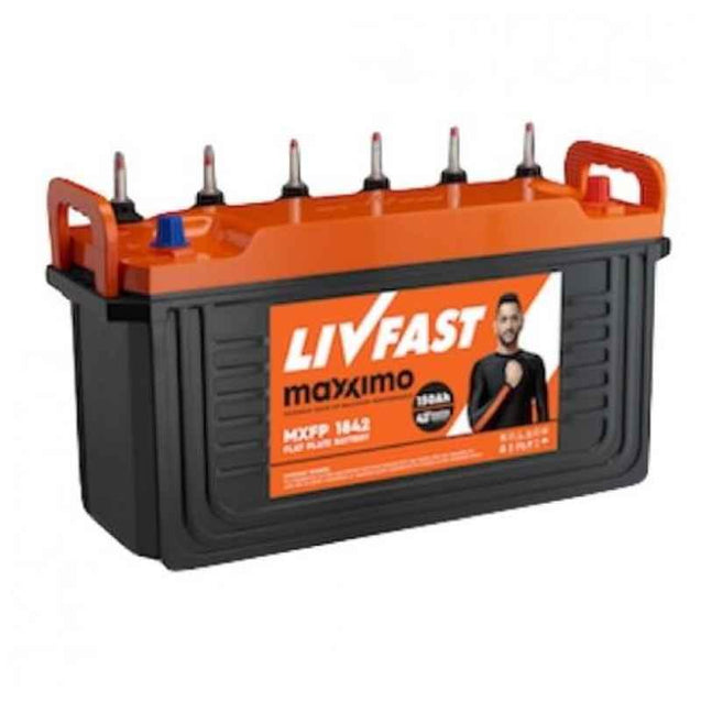 Livfast MXFP 1842 150Ah 12V Flat Plate Inverter Battery