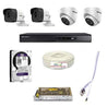 Hikvision 4K Full Hd 5MP Cctv Combo & 4 Channel Dvr, 7B04HUHI-K1