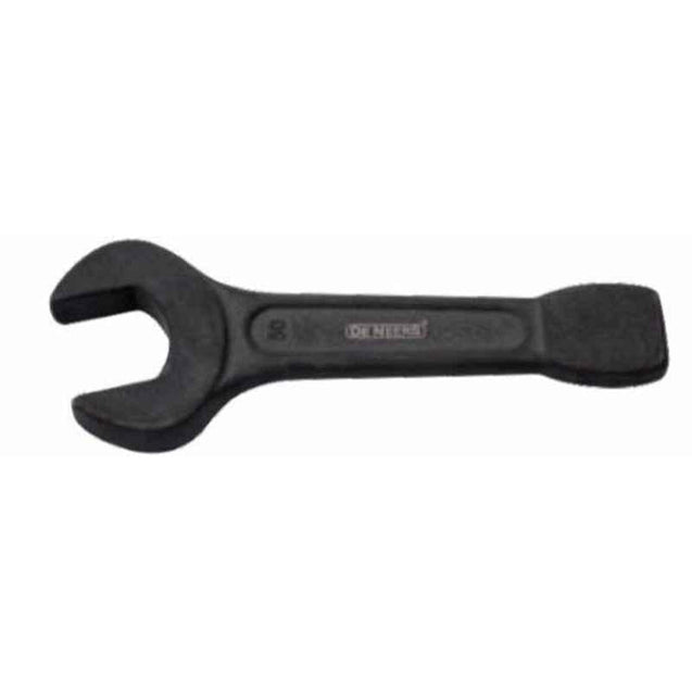 De Neers 38mm Heavy Duty Black Phosphate Finish Open End Slogging Spanner