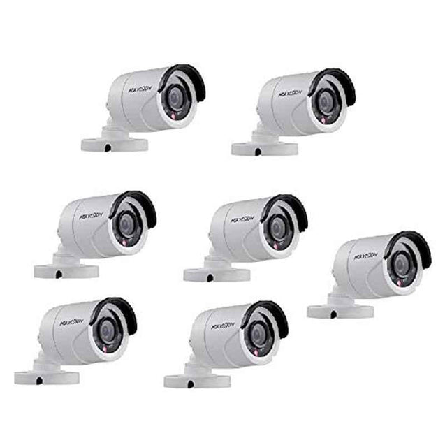 Hikvision 2MP Full Hd Camera Combo Kit, DS-2CE1AD0T-IRP/ECO, (Pack of 6)