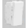 Crabtree Athena 32A 2 Module Double Pole Chalk White Switch with Indicator, ACASDIW321 (Pack of 30)