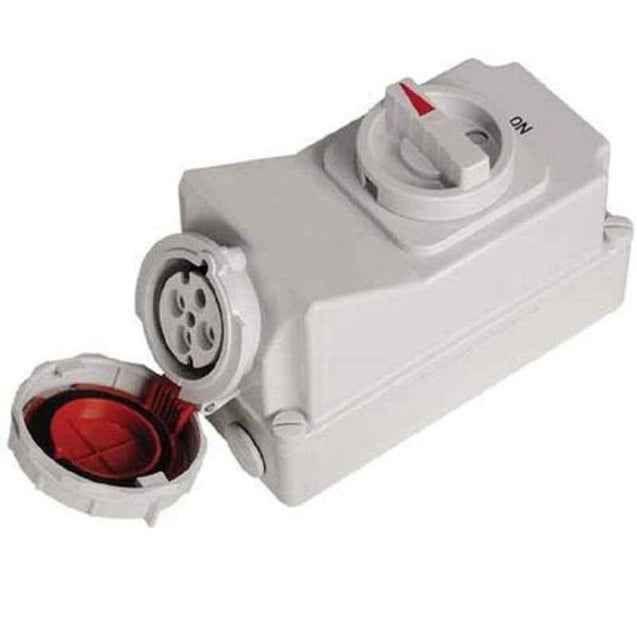 Power N Pack 32A 415V 3h Reefer Container Socket, PRFS4