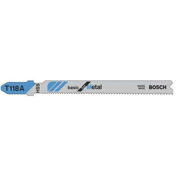 Bosch T 118 A HSS Jigsaw Blade, 2608631964