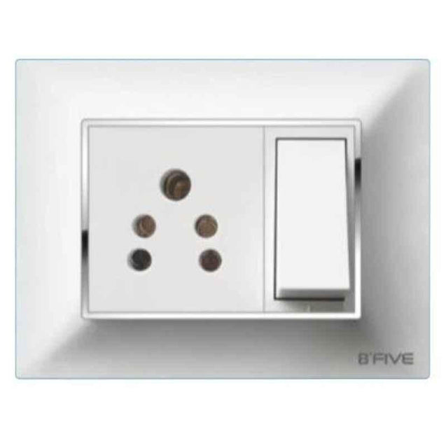 B-Five Dazzling 8 Module Square Modular Plate, B-66Dz (Pack of 10)