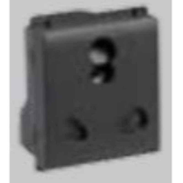 Crabtree Murano 6A Grey 2 Pin Socket, ACUKXXB062 (Pack of 160)